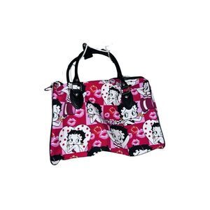 BEAUTIFUL VINTAGE Betty Boop  duffle / purse bag  purse GREAT CONDITION